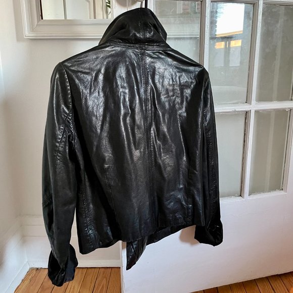100% Lambskin Leather Jacket - Picture 4 of 4